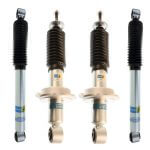 Bilstein 5100 0-2" Front & 0-1" Rear Lift Shocks for 2004-2015 Nissan Titan 2WD