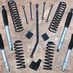 JK RCD 4" Lift Kit with Bilstein 5100 for Jeep Wrangler JK 07-11 4WD