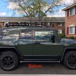 FJ Cruiser before lift