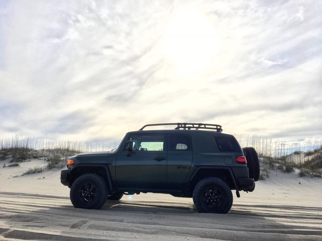 FJ Cruiser with a 3" Lift Kit