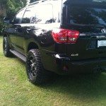 Revtek 2.5" Lift Kit on 2012 Toyota Sequoia back