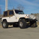 SuperLift 4 inch Lift Kit for 1997-2002 Jeep TJ - K842 White