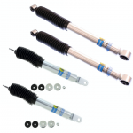 00-'06 Chevy Suburban 1500 2WD Bilstein 5100 0-2.5" Front 0-1" Rear Lift Shocks-24-186643-24-187237