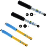 03-'09 Hummer H2 4WD Bilstein 5100 0-2.5" Front & 0-1" Rear Lift Shocks-24-186735-24-016988