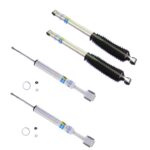 04-'08 Ford F-150 4WD Bilstein 5100 0-2" Front & 0-1" Rear Lift Shocks-24-239363-33-186009