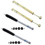 06-'08 Dodge Ram 1500 Mega Cab 4WD Bilstein 5100 6-8" Front & 3-5" Rear Shocks-24-187213-33-187228