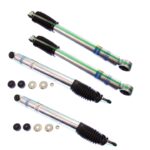 11-'12 RAM 3500 4WD Bilstein 5100 4-5" Front & 2" Rear Lift Shocks-24-066464-24-186636