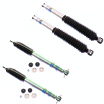 84-'01 JEEP Cherokee (XJ) 4WD Bilstein 5100 3.5-4" Front & 3.5-4" Rear Lift Shocks-24-188197-33-066868