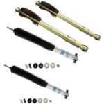 92-99 Chevy/GMC C1500 Suburban 2WD Bilstein 5100 6" Front& 4-5" Rear Lift Shocks-24-236942-24-067379