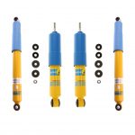 98-'04 NISSAN Frontier 4WD Bilstein 4600 0-3" Front & 0-2" Rear Lift Shocks