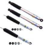 99-'10 Chevy/GMC Sierra 1500HD 4WD Bilstein 5100 4" Front & 2" Rear Lift Shocks-24-187183-24-191203