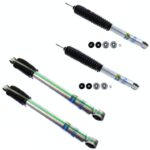 99-'10 Silverado 3500 2WD Bilstein 5100 6" Front & 4" Rear Lift Shocks-24-187183-24-186636