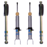 Bilstein 5100 0-2.75" Front 0-1" Rear Lift Shocks 2011-2018 RAM 1500 4WD