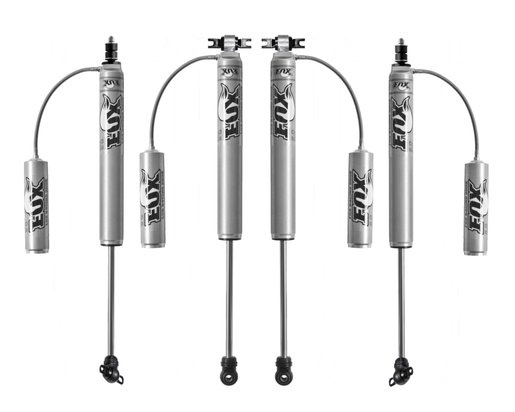 Fox 4-6 Front 3.5-4.5 Rear Lift Shocks for Jeep Cherokee XJ 84-01