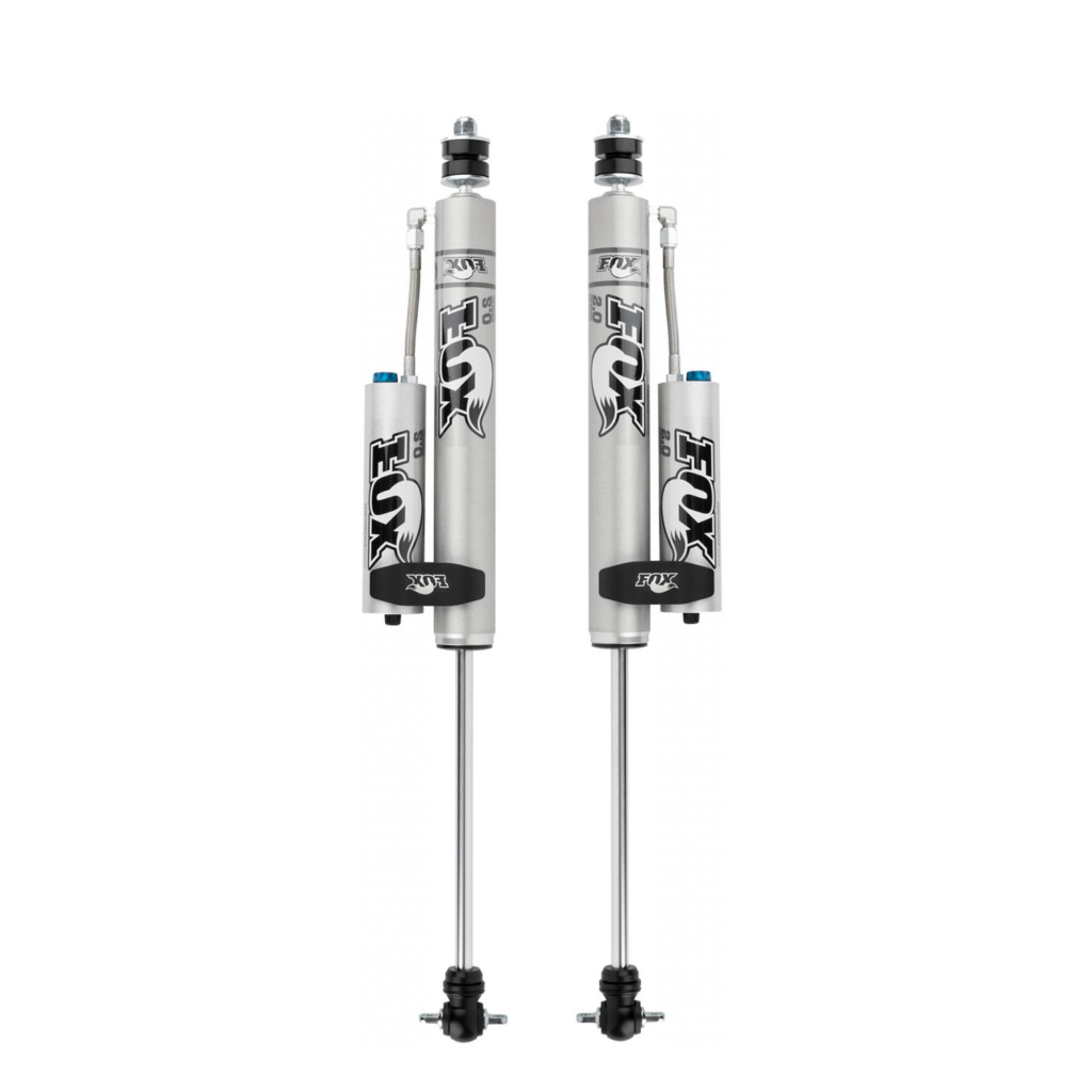 Fox Reservoir - Adjustable 0-1.5 Front Lift Shocks for 84-01 Jeep Cherokee XJ