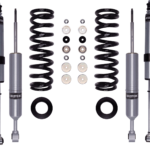 Bilstein 6112 0.75-2.5" Front and 5160 Rear 0-1" lift kit for 2007-2021 Toyota Tundra