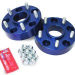 Spidertrax 1.5" Pair of Wheel Spacers 5 on 5 for 2007-2016 Jeep JK, XK, WK