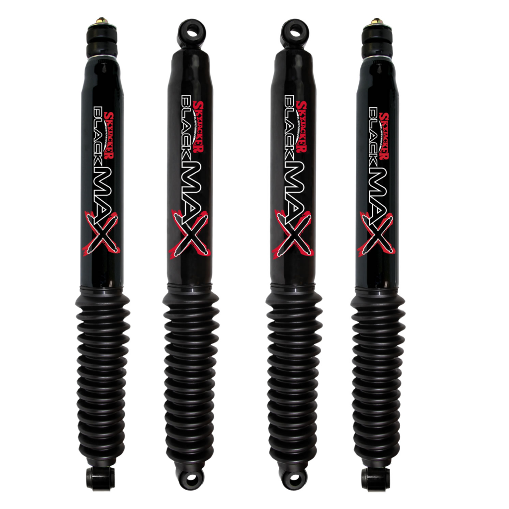 05-16 Ford F-250 4WD 3.5-5 Lift Skyjacker Black MAX Shocks