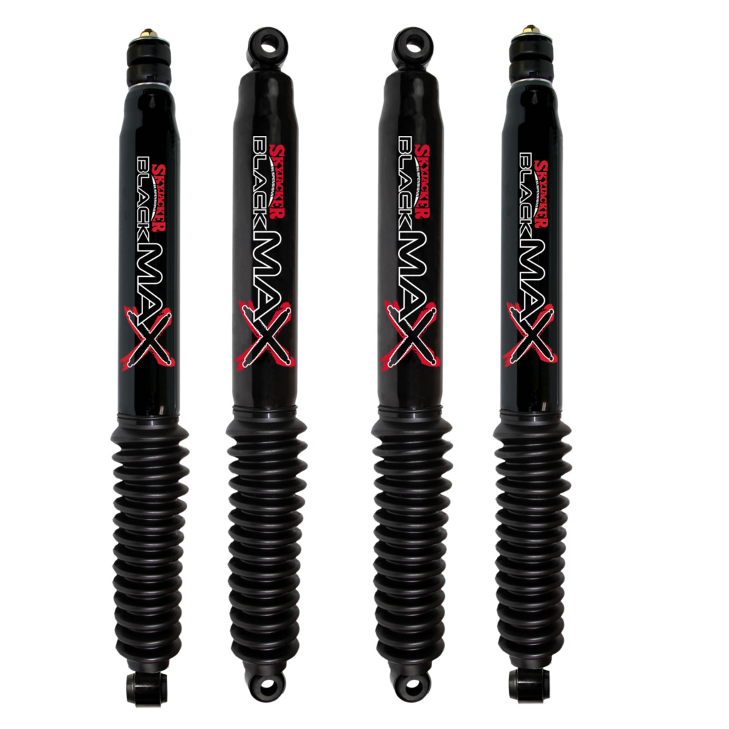 05-16 Ford F350 Super Duty 4WD 6-7 Lift Skyjacker Black MAX Shocks