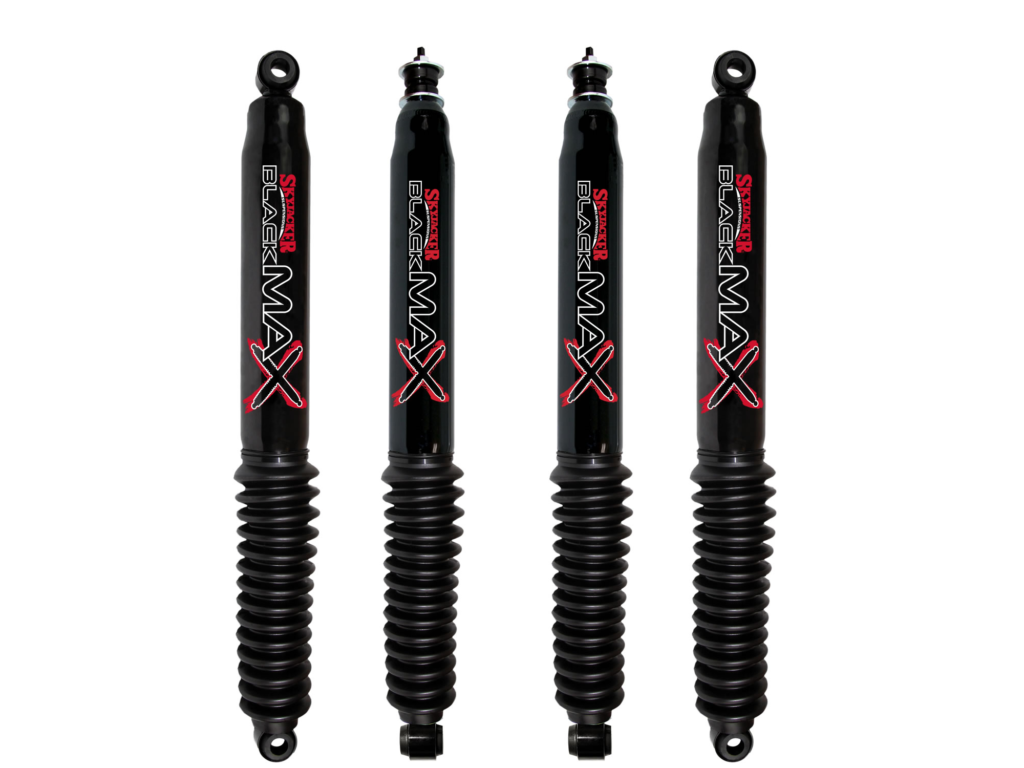 72-82 Scout Scout II 4WD 2-4 Lift Skyjacker Black MAX Shocks