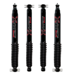 84-01 Jeep Cherokee XJ 4WD-2WD 0-3 Fr 1-3 Rear Lift Skyjacker Black MAX Shocks