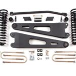 Zone Offroad 4" Coil Springs Lift Kit 2011-2016 Ford F250/F350