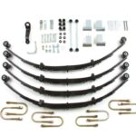 Zone Offroad 4" Leaf Springs Lift Kit 1987-1995 Jeep Wrangler YJ