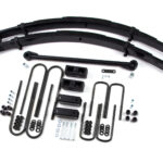 Zone Offroad 4" Leaf Springs Lift Kit 2000-2004 Ford F250/F350 4WD