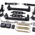 Zone Offroad 4.5" IFS System Lift Kit 2007-2013 Silverado Sierra 1500 2WD