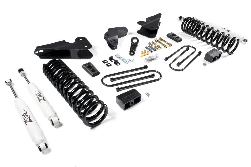 Zone Offroad 4.5" Radius Arm Drop Brackets Lift Kit 2013-2017 Ram 3500 (DIESEL)