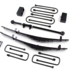 Zone Offroad 4" Leaf Spring Mini-Packs Lift Kit 2000-2005 Ford Excursion 4WD