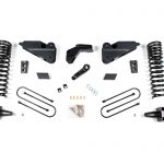 Zone Offroad 5.5" Radius Arm Drop Brackets Lift Kit 2013-2017 Ram 3500 (GAS)