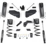 Zone Offroad 6" Radius Arm Drop Brackets Lift Kit 2014-2017 Ram 2500 (GAS)