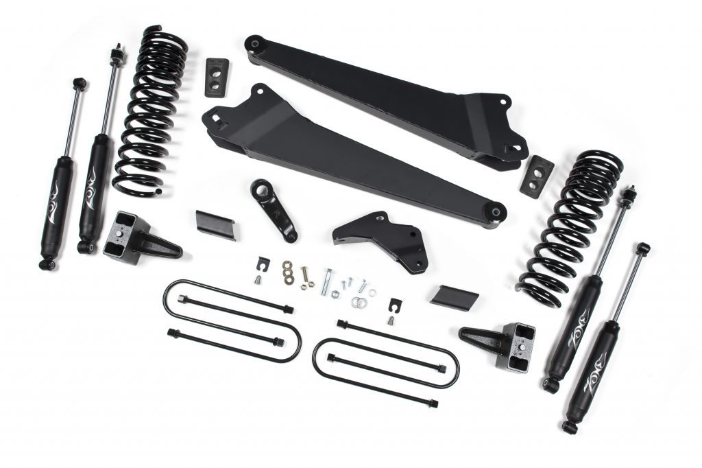 Zone Offroad 6.5" Replacement Radius Arms Lift Kit 2013-2017 Ram 3500 (DIESEL)