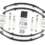 Zone Offroad 2" Leaf Springs Lift Kit 1987-1995 Jeep Wrangler YJ