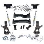 SuperLift 8" Lift Kit for 2014-2017 Chevy Silverado and GMC Sierra 1500 2WD with Aluminum or Stamp Steel Control Arms