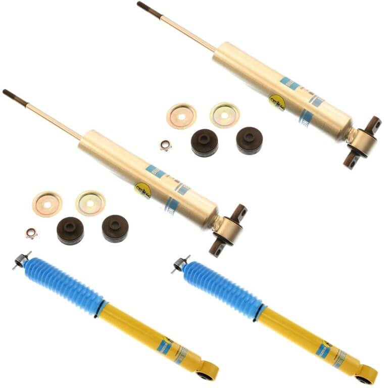 Bilstein 4600 Front, Rear Shocks for 95-'99 Chevy Tahoe 4dr 4WD