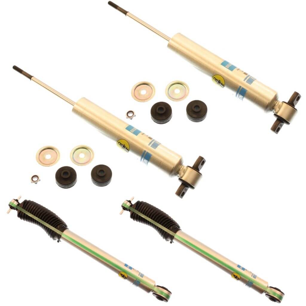 Bilstein 5100 6" Front & 3" Rear Lift Shocks 95-'99 Chevy/GMC Tahoe/Yukon 2WD