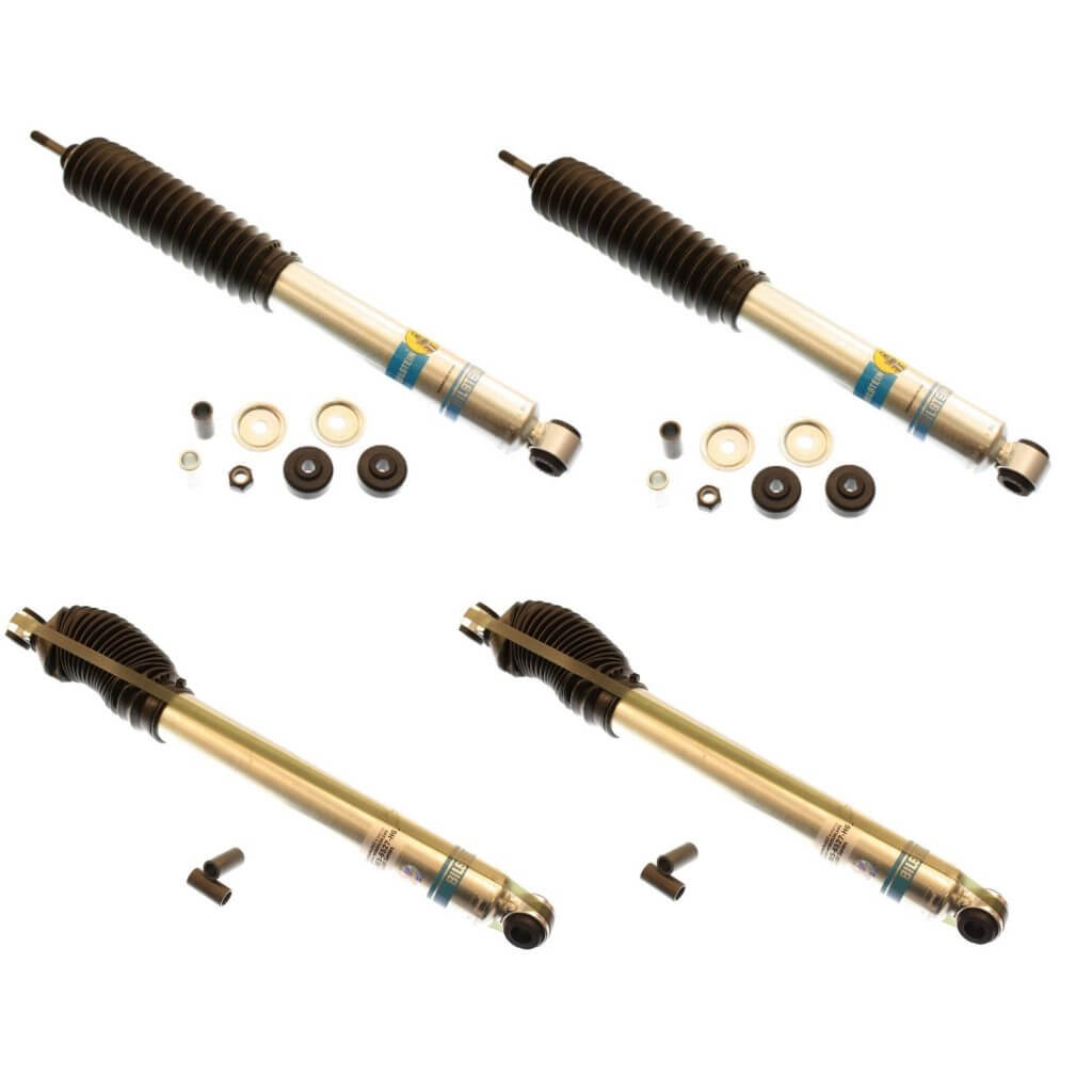 Bilstein 5100 6" Front & 4" Rear Lift Shocks 80-'96 Ford F-150 4WD