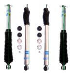 Bilstein 5100 3.5-5" Front & 4" Rear Lift Shocks 07-'17 JEEP Wrangler JK 4WD