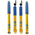 Bilstein 4600 Front & Rear Shocks for 11-'16 Chevy Silverado 2500HD/3500HD 4WD