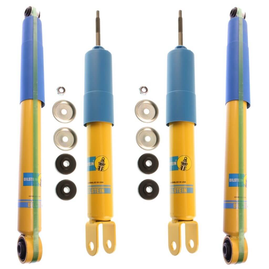 Bilstein 4600 Front & Rear Shocks for 99-'06 Chevy Silverado 1500 4WD