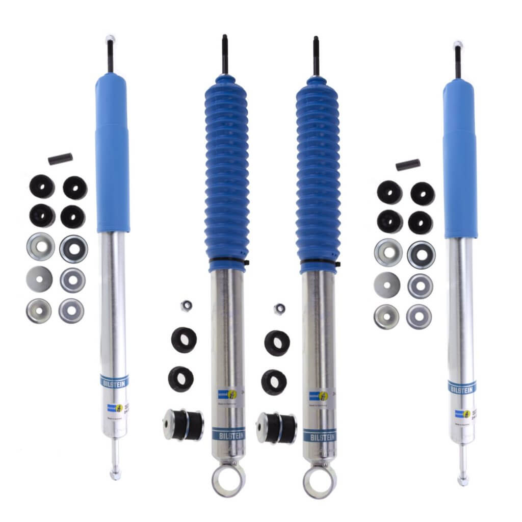 Bilstein 5100 2" Front and Rear Lift Shocks 91-'97 TOYOTA Land Cruiser FJ80 4WD