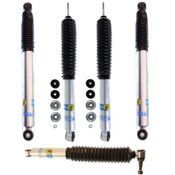 Bilstein 5100 4-6″ Front, 2″ Rear Lift Shocks + Stabilizer for 1999 ...