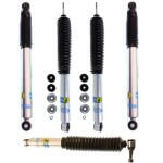 Bilstein 5100 4″ Front & 2″ Rear Lift Shocks +Stabilizer for 99-’10 Chevy/GMC Silverado/Sierra 1500 4WD