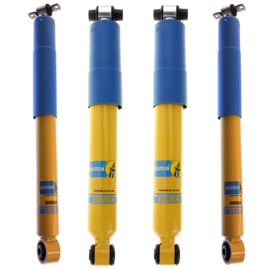 Bilstein 4600 Front & Rear Shocks for 92-'99 Chevy K1500 Suburban 4WD