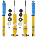 Bilstein 4600 Front & 0-1″ Rear Lift Shocks for 92-’99 GMC C1500 Suburban 2WD