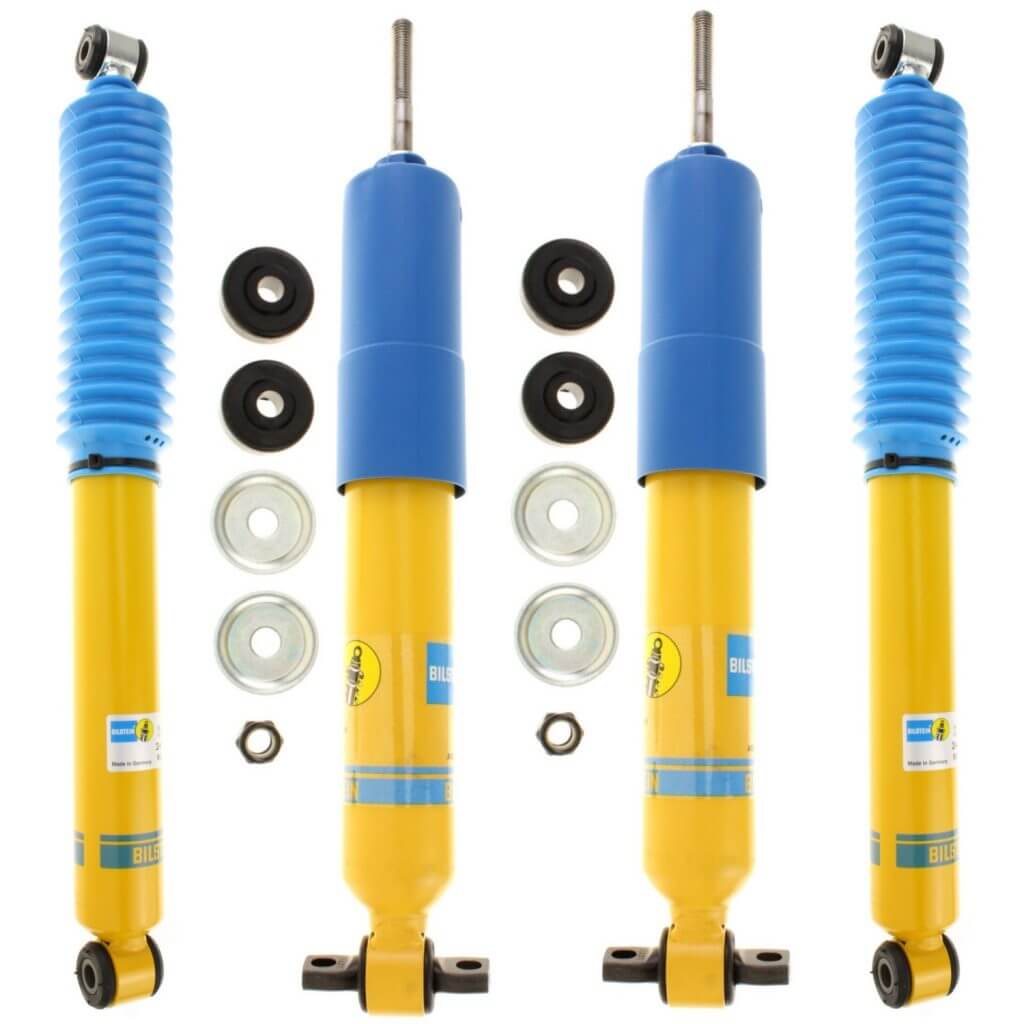 Bilstein 4600 Front & 0-1″ Rear Shocks for 97-'02 FORD Expedition 2WD