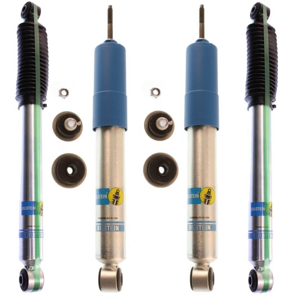 Bilstein 4600 Front & Rear Shocks for 03-'09 HUMMER H2 4WD