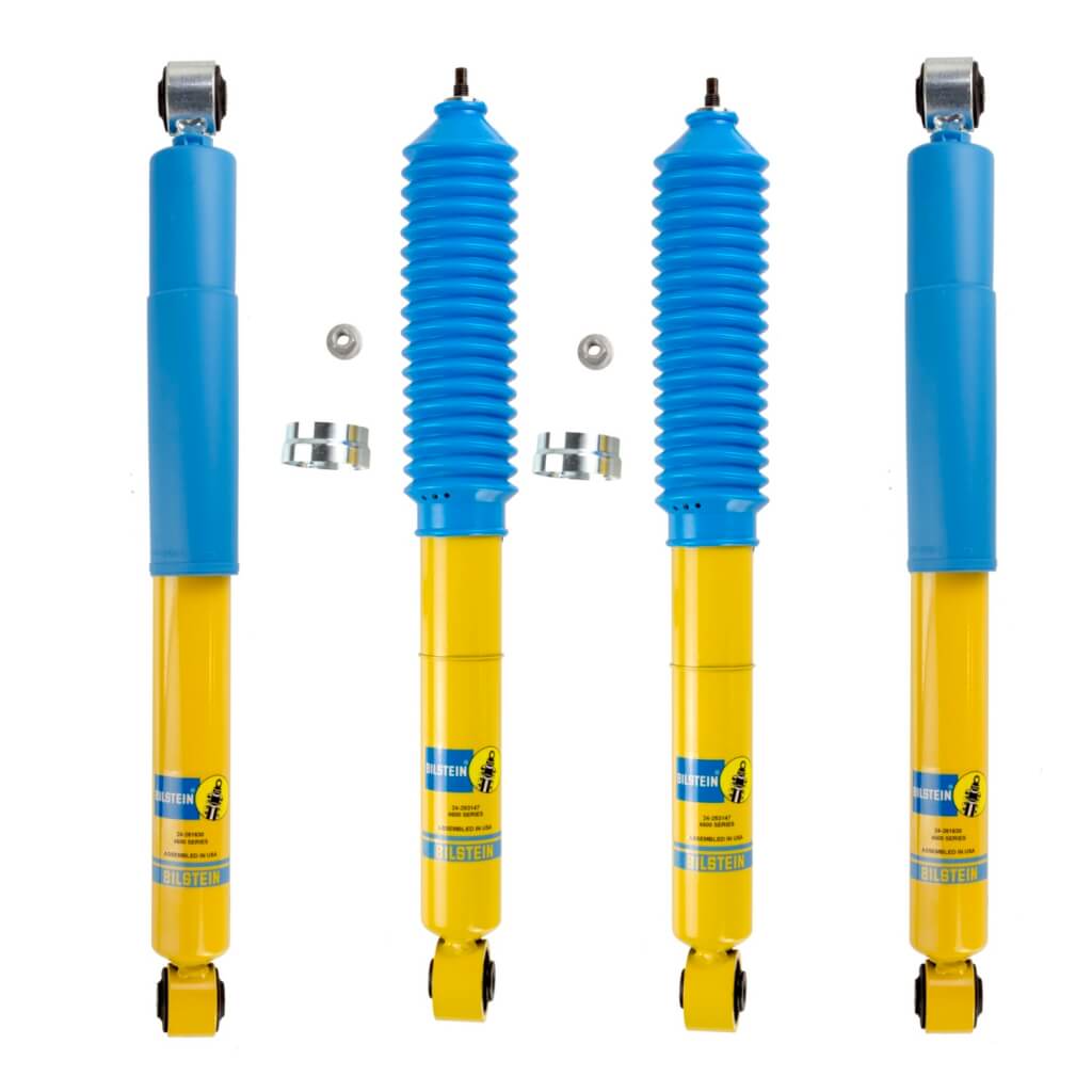 Bilstein 4600 Front, Rear Shocks for 15-’22 GMC Canyon 4WD